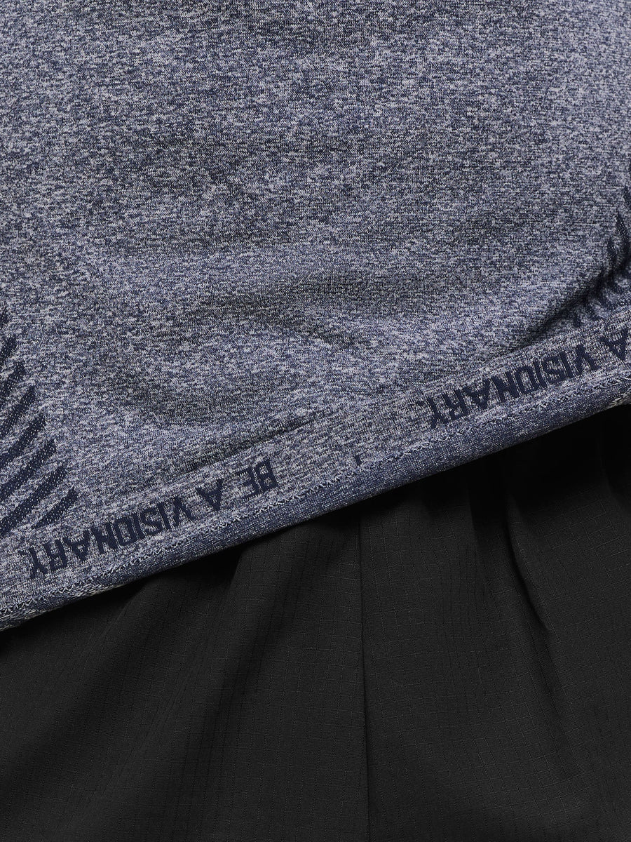 Gymshark Devant Seamless T-Shirt — Heavy Blue — 8