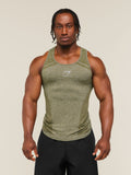 Gymshark Devant Seamless Tank — Canvas Green — 1