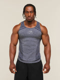 Gymshark Devant Seamless Tank — Heavy Blue — 1