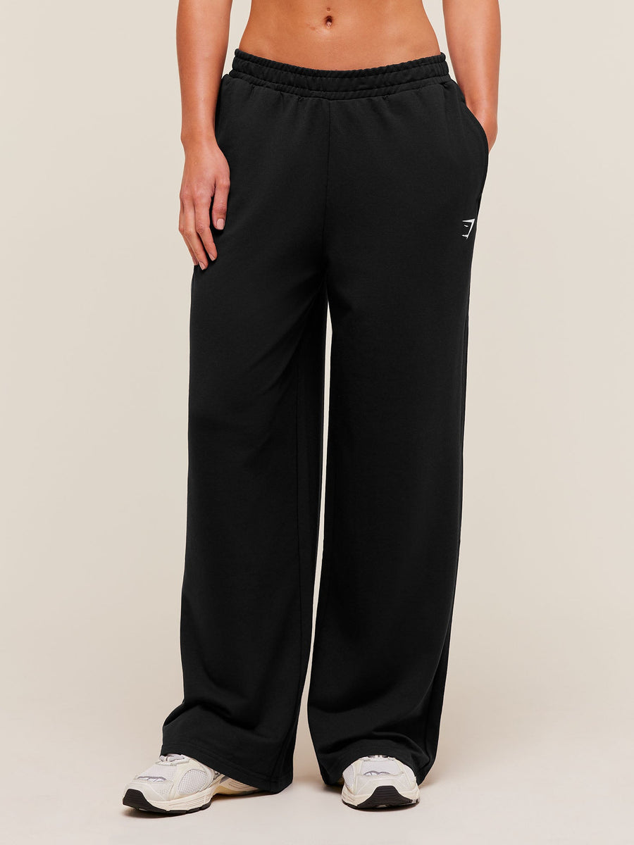 Gymshark Lifting Dipped Waistband Pants — Black — 2