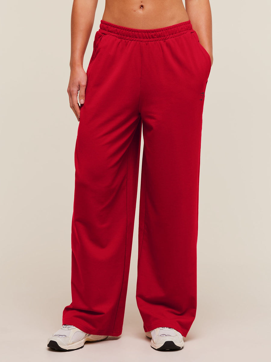 Gymshark Lifting Dipped Waistband Pants — Carmine Red — 2
