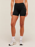 Gymshark Lifting Dipped Waistband Shorts — Black — 2