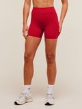Gymshark Lifting Dipped Waistband Shorts — Carmine Red — 2