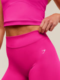Gymshark Lifting Dipped Waistband Shorts — Super-Set Pink — 5