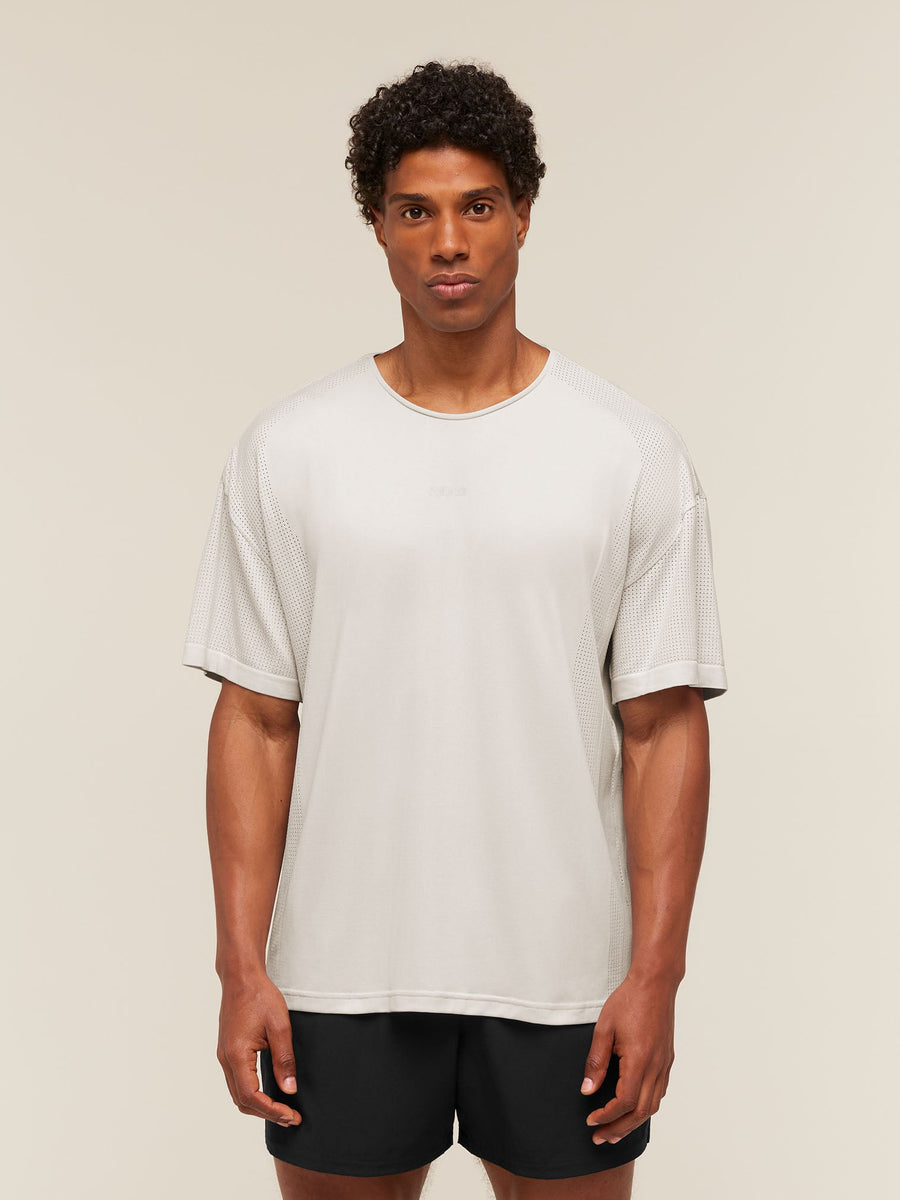 Gymshark Distance Seamless T-Shirt — Mist Grey — 5