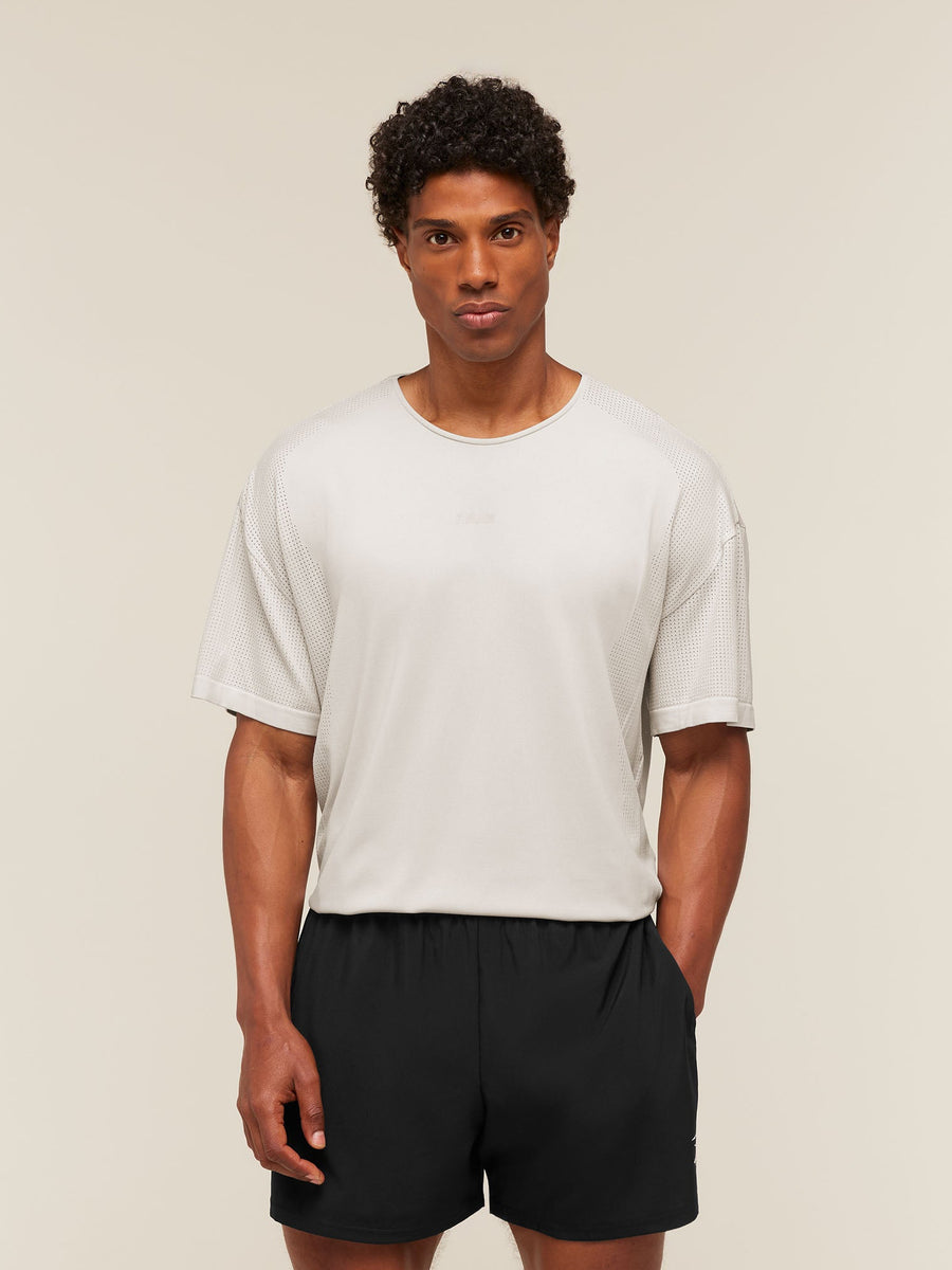 Gymshark Distance Seamless T-Shirt — Mist Grey — 1