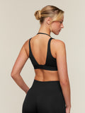 Gymshark Double Layer Medium Support Sports Bra — Black — 2
