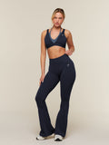 Gymshark Double Layer Medium Support Sports Bra — Heavy Blue/Shadow Blue — 6