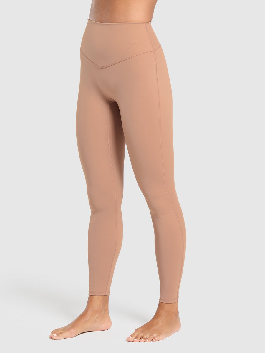 Gymshark Elevate Leggings 2.0 — Autumn Brown — 3