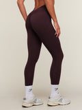 Gymshark Edge Dipped Leggings — Cherry Purple — 3