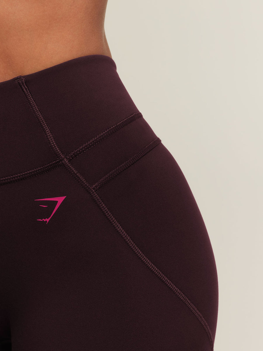 Gymshark Edge Dipped Leggings — Cherry Purple — 5