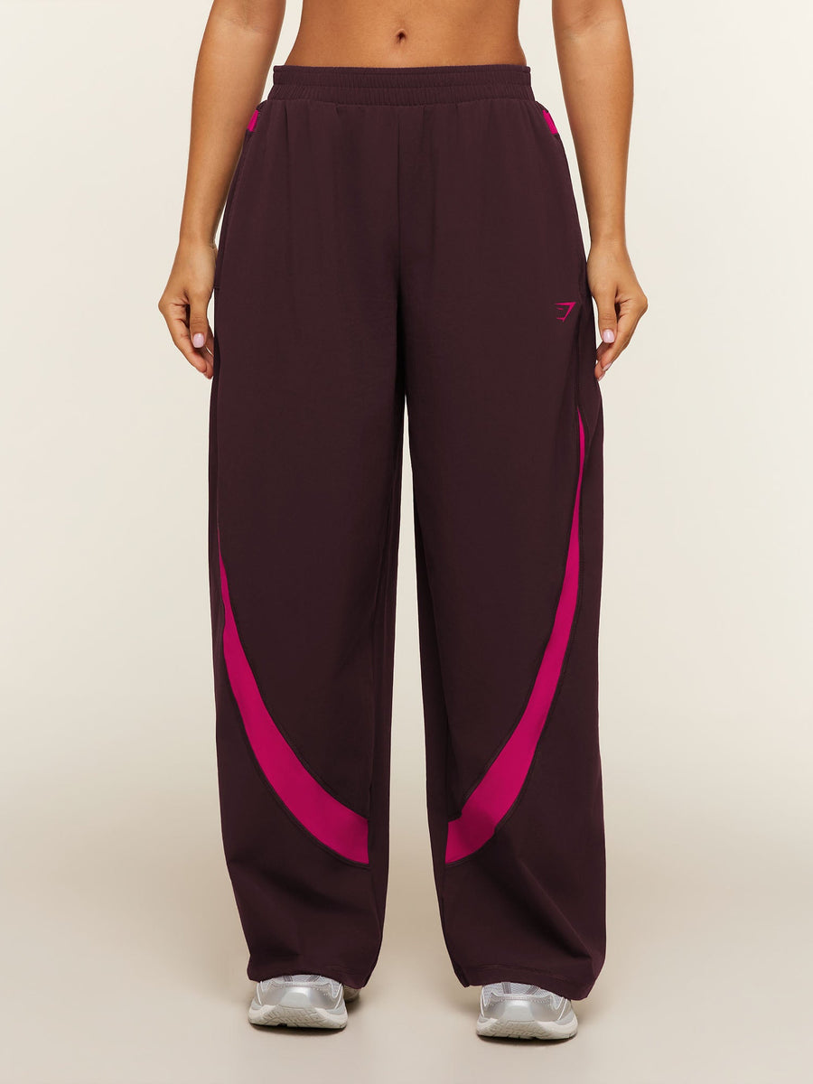 Gymshark Edge Dipped Pants Short — Cherry Purple — 1