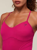 Gymshark Edge Dipped Tank with Shelf — Performance Pink — 5