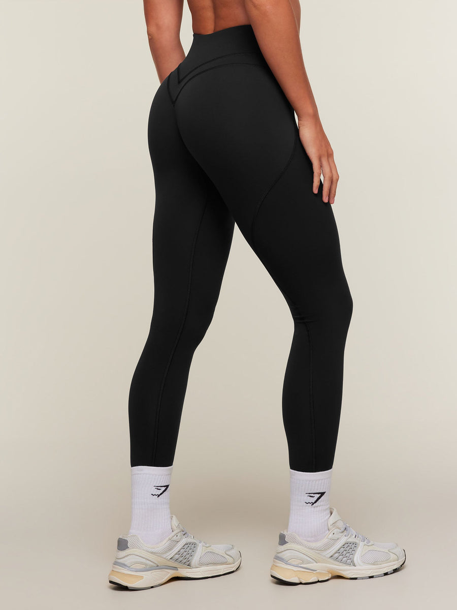 Gymshark Edge Leggings — Black — 2