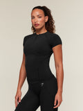 Gymshark Edge T-Shirt — Black/White — 3