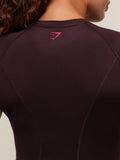 Gymshark Edge T-Shirt — Cherry Purple — 6