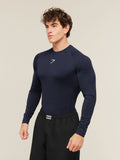 Gymshark Element Baselayer Long Sleeve T-Shirt — Heavy Blue — 3