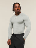 Gymshark Element Baselayer Long Sleeve T-Shirt — Smokey Grey — 3