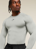 Gymshark Element Baselayer Long Sleeve T-Shirt — Smokey Grey — 4