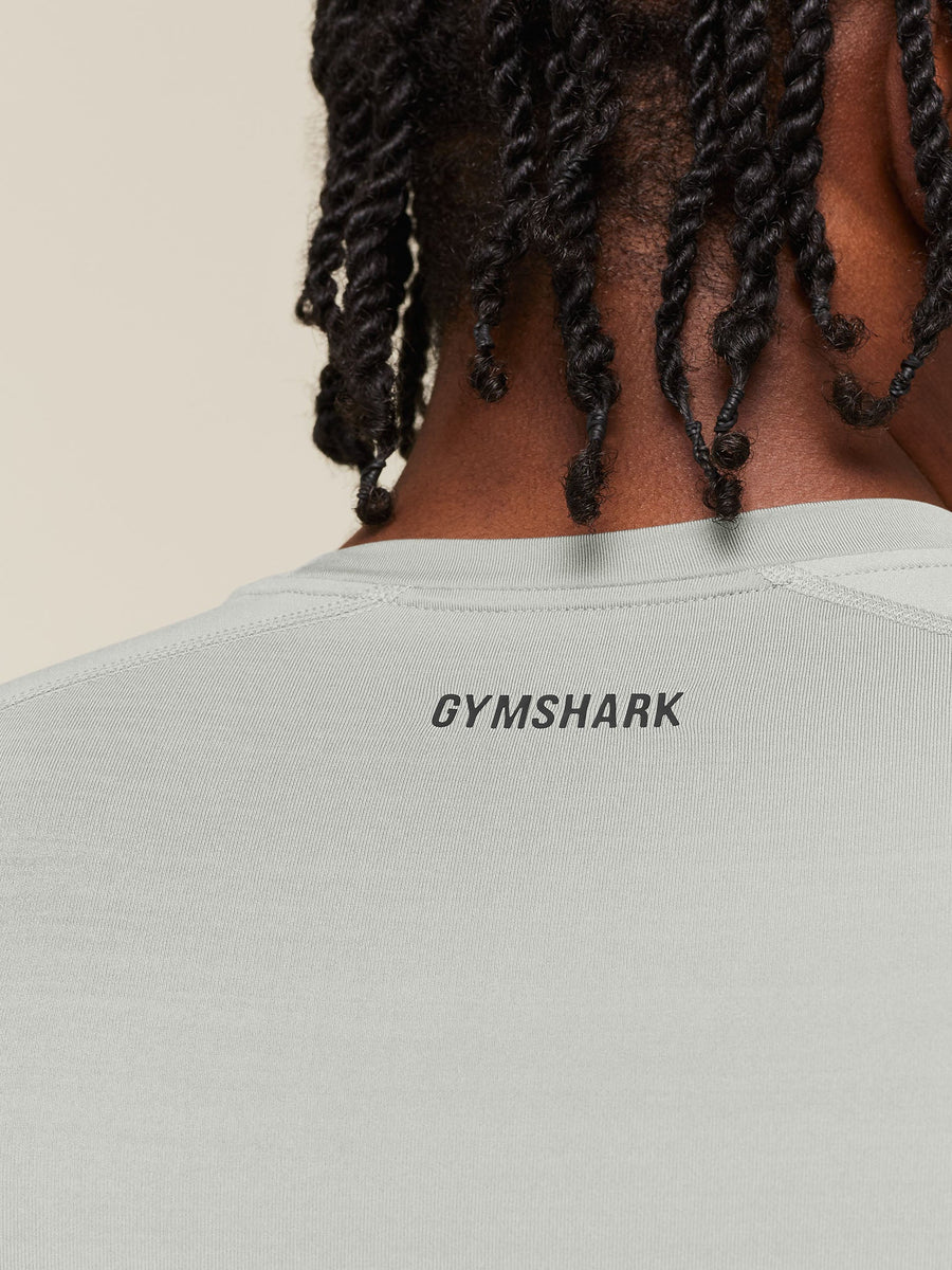 Gymshark Element Baselayer Long Sleeve T-Shirt — Smokey Grey — 5