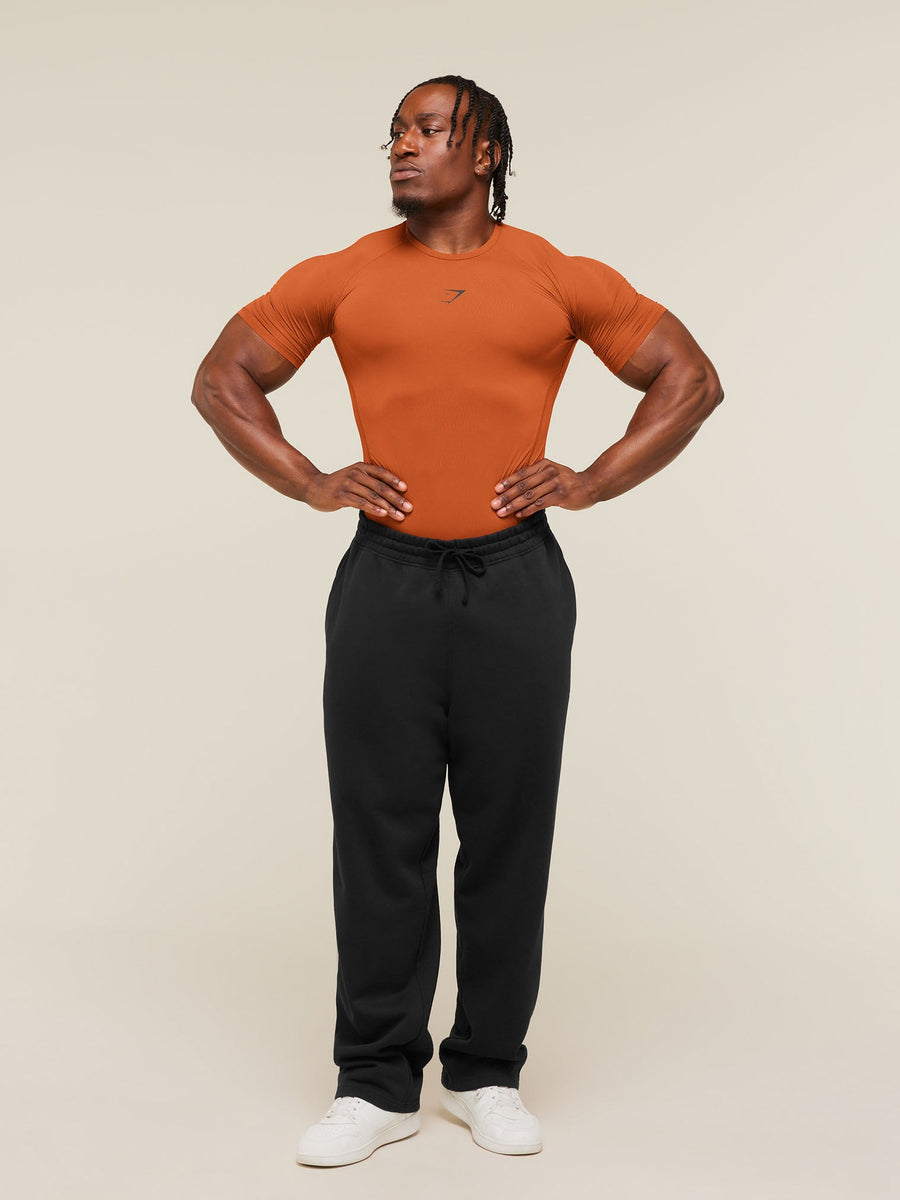 Gymshark Element Baselayer T-Shirt — Nutmeg Orange — 4