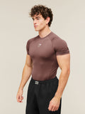 Gymshark Element Baselayer T-Shirt — Espresso Brown — 3