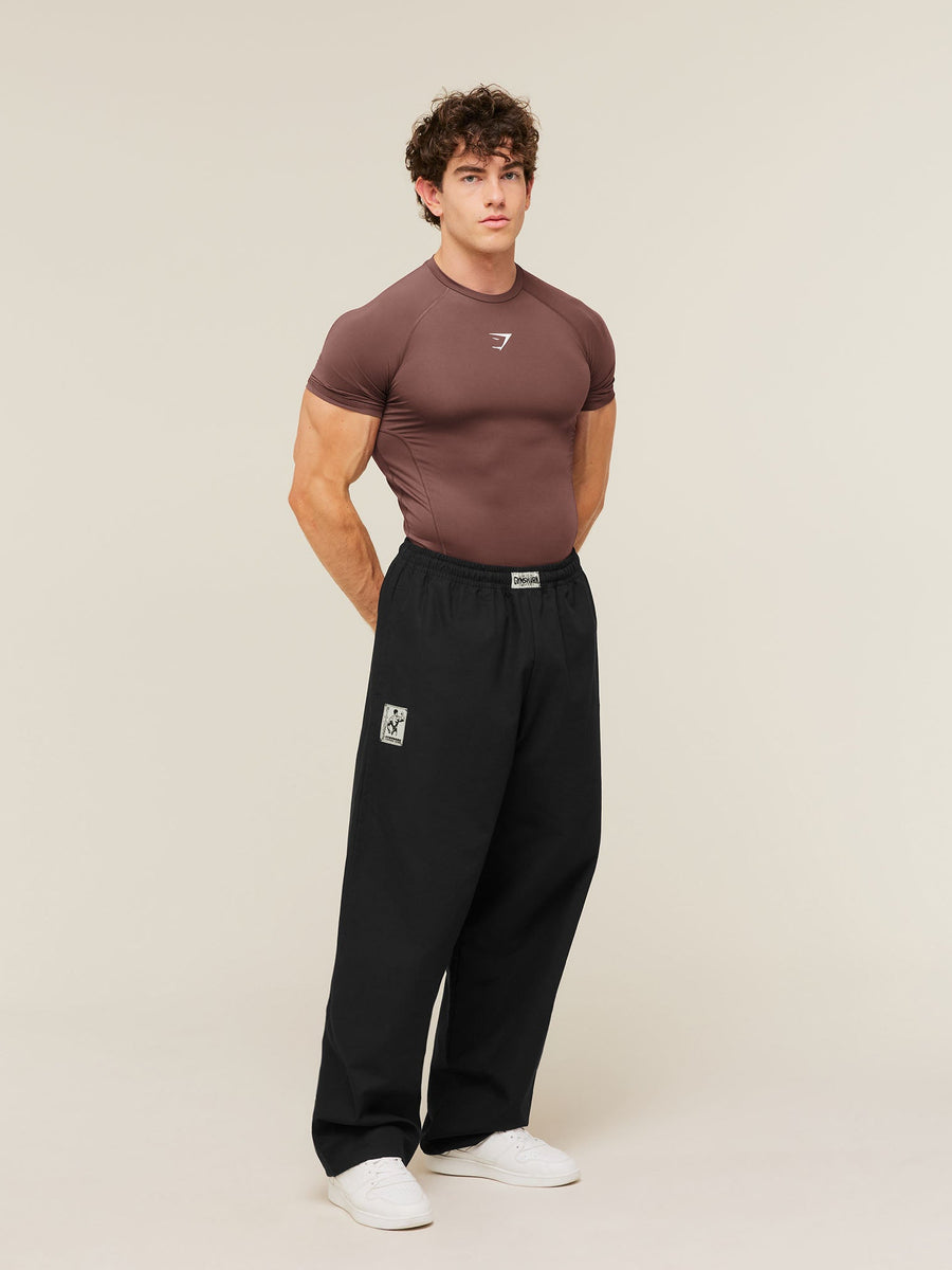 Gymshark Element Baselayer T-Shirt — Espresso Brown — 6