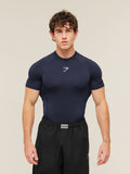 Gymshark Element Baselayer T-Shirt — Heavy Blue — 1