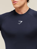 Gymshark Element Baselayer T-Shirt — Heavy Blue — 4