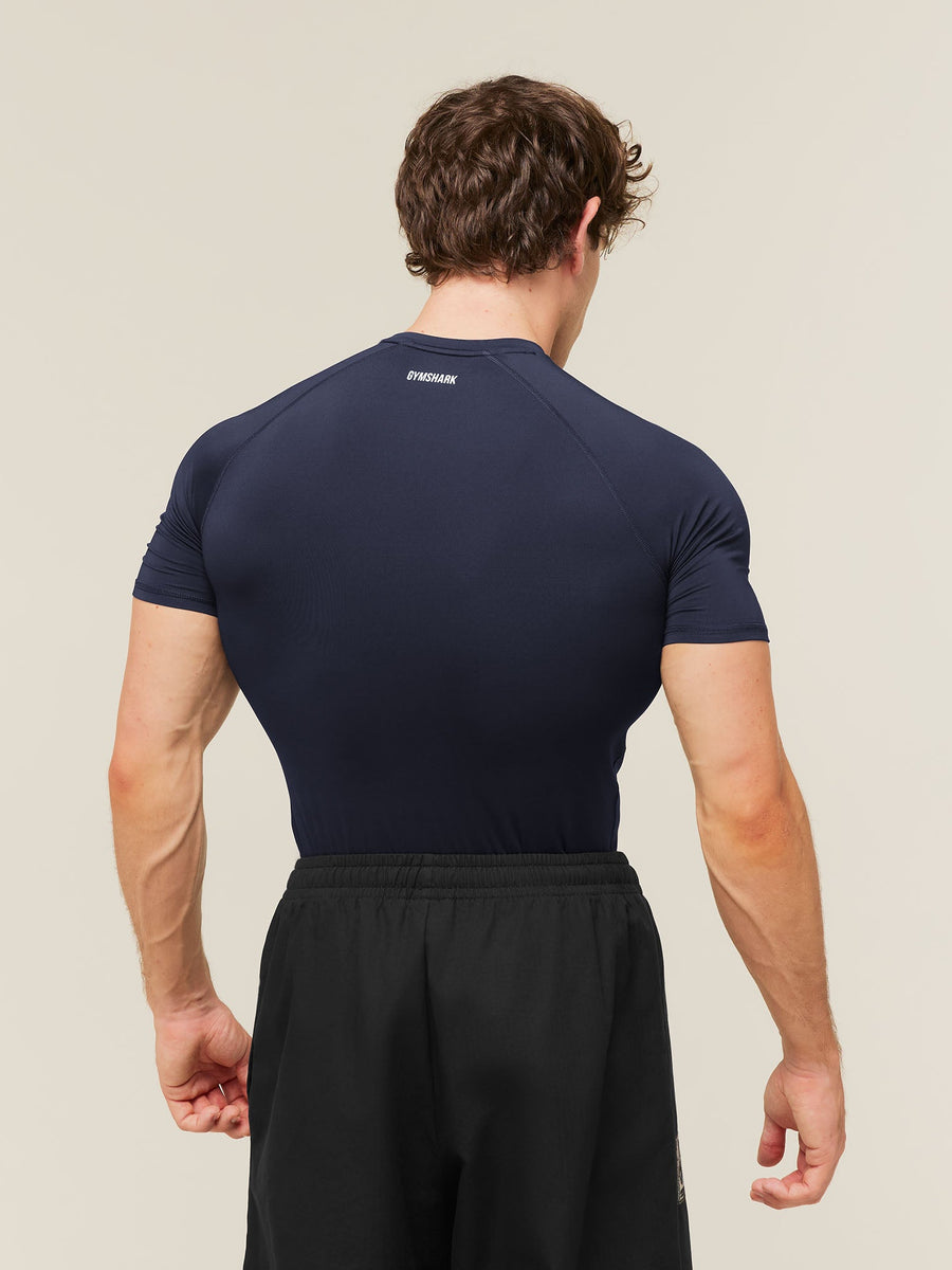 Gymshark Element Baselayer T-Shirt — Heavy Blue — 2