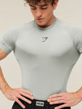 Gymshark Element Baselayer T-Shirt — Smokey Grey — 4