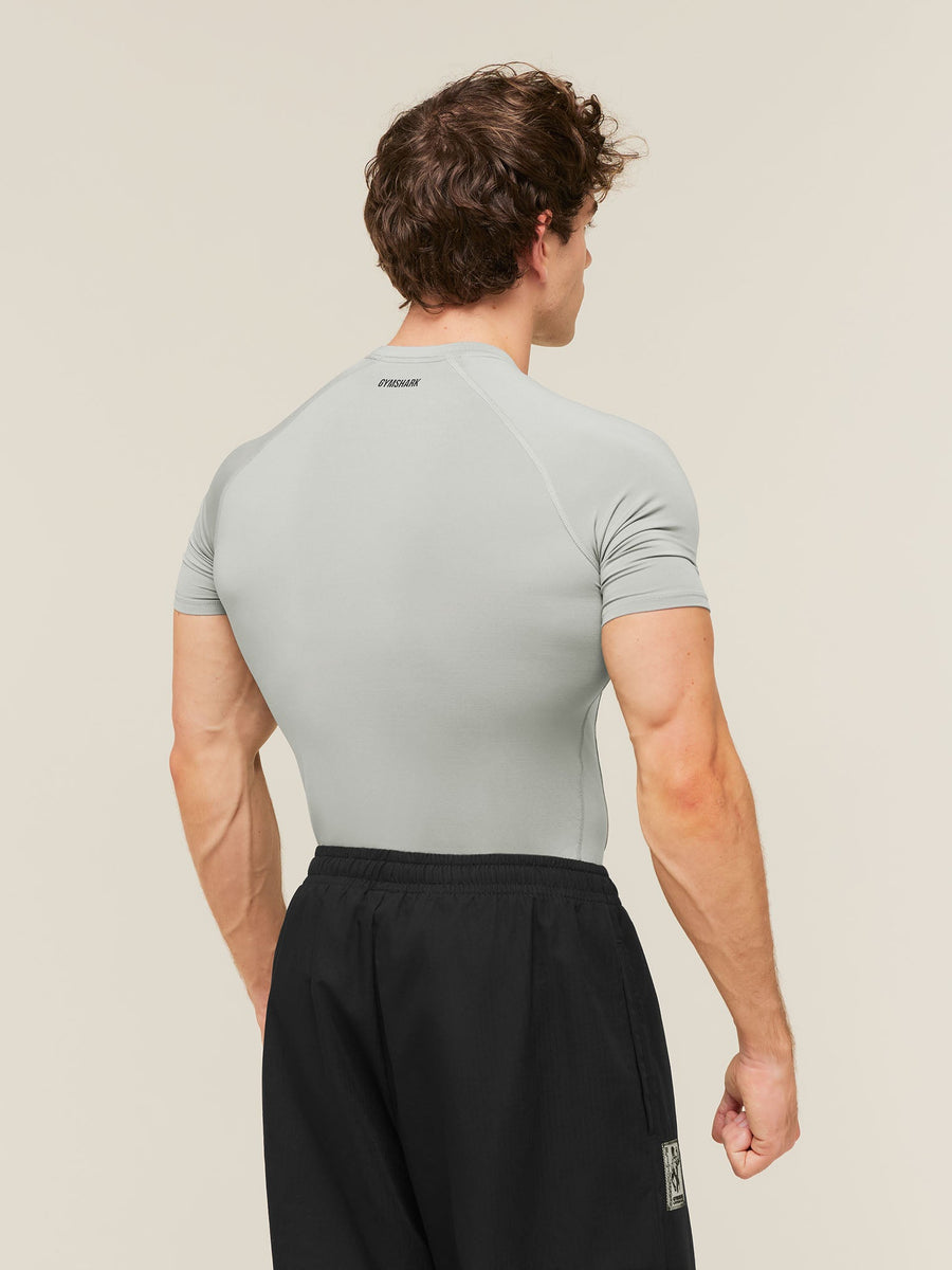 Gymshark Element Baselayer T-Shirt — Smokey Grey — 2