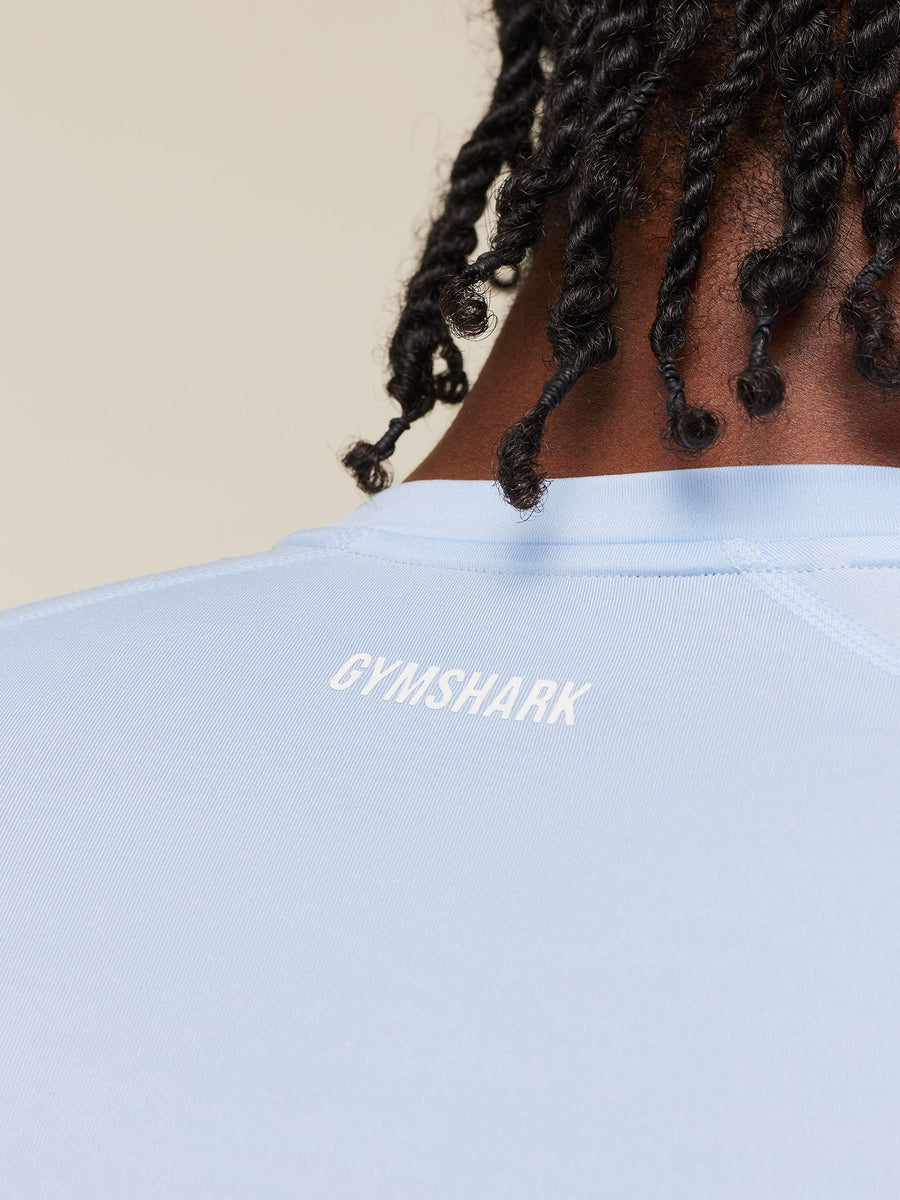 Gymshark Element Baselayer T-Shirt — Tranquil Blue — 5