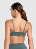 Gymshark Elevate Ruched Sports Bra — Slate Teal — 2