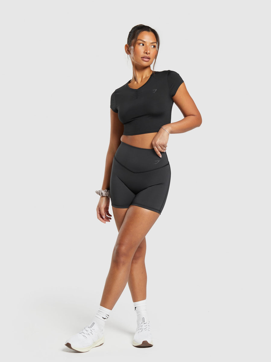 Gymshark Elevate Shorts — Black — 4