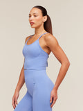 Gymshark Energise Seamless Crop Top — Steady Purple — 3