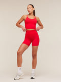 Gymshark Energise Seamless Shorts — Athletic Red — 4