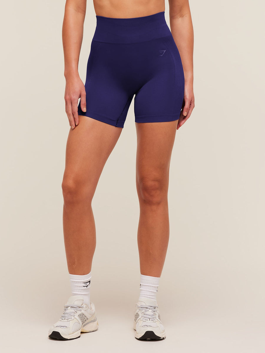 Gymshark Energise Seamless Shorts — Indigo Purple — 1
