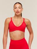 Gymshark Energise Seamless Sports Bra — Athletic Red — 1