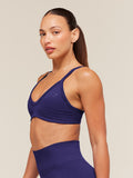 Gymshark Energise Seamless Sports Bra — Indigo Purple — 3