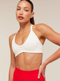 Gymshark Energise Seamless Sports Bra — Soft White — 6