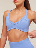 Gymshark Energise Seamless Sports Bra — Steady Purple — 6