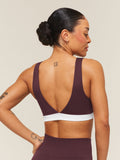 Gymshark Everyday Seamless Contrast Bra — Cherry Purple — 2