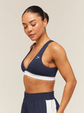 Gymshark Everyday Seamless Contrast Bra — Heavy Blue — 3