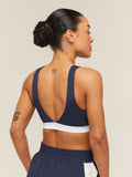 Gymshark Everyday Seamless Contrast Bra — Heavy Blue — 2