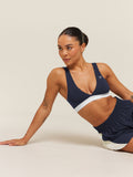 Gymshark Everyday Seamless Contrast Bra — Heavy Blue — 4