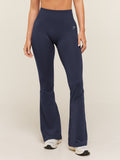 Gymshark Everyday Seamless Flared Leggings — Heavy Blue — 1