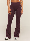 Gymshark Everyday Seamless Flared Leggings — Cherry Purple — 1