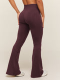 Gymshark Everyday Seamless Flared Leggings — Cherry Purple — 2