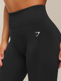 Gymshark Everyday Seamless Leggings — Black — 6